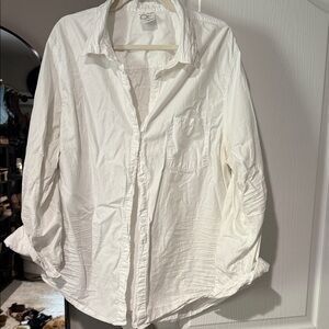 Aerie offline White women’s button down  Shirt